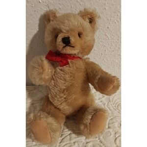28cm, 11" Vintage, 1950 Steiff  Gold Mohair, Teddy Bear, Rare Size & Color Combo